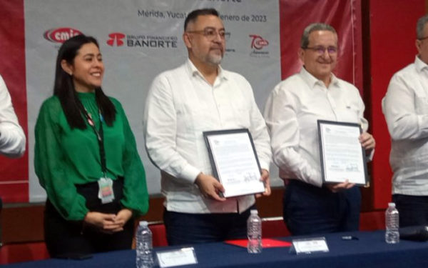 Cmic Yucat N Firma Convenio Con Banorte Para Financiamientos En